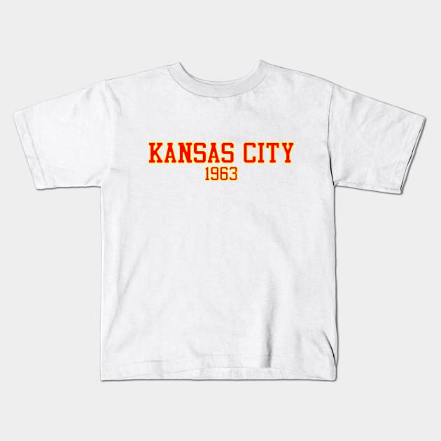 Kansas City 1963 (variant) Kids T-Shirt by GloopTrekker